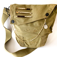 Load image into Gallery viewer, Vintage Army Crossbody Bag