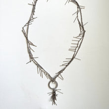 Load image into Gallery viewer, Fringe with Chain Tassel | Silver
