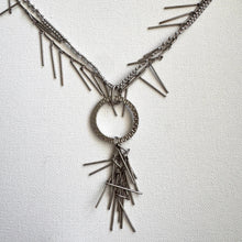 Load image into Gallery viewer, Fringe with Chain Tassel | Silver