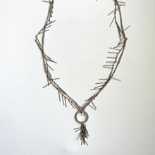 Load image into Gallery viewer, Fringe with Chain Tassel | Silver