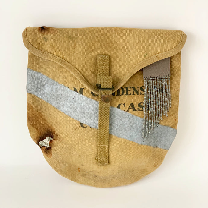 Vintage Army Bag Clutch