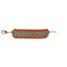 Load image into Gallery viewer, Macrame and Diamond Bracelet